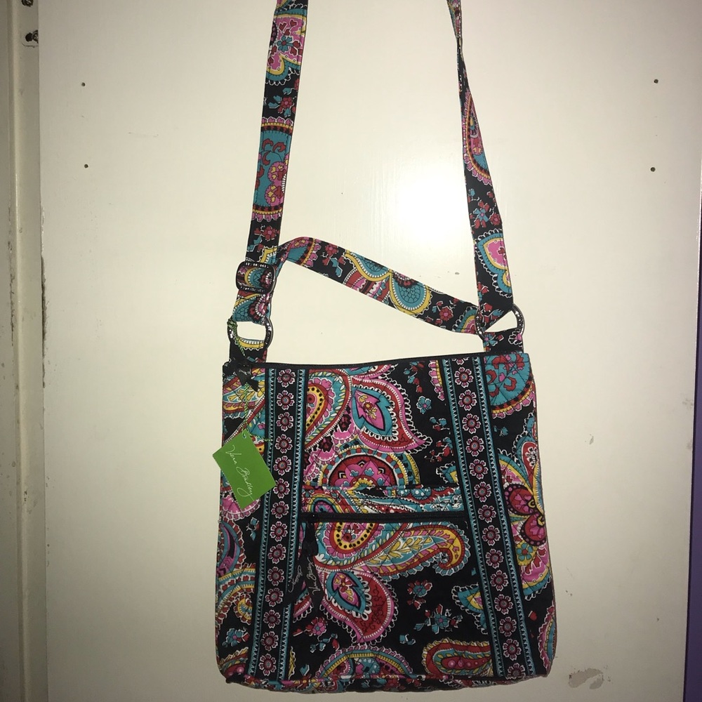 Vera Bradley Hipster Parisian Paisley Crossbody